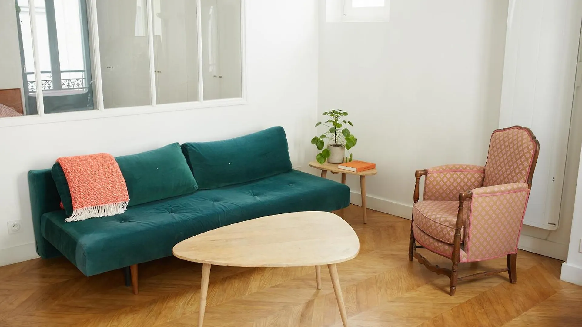 Apartment Appartement Charmant, Quartier Dynamique Paris